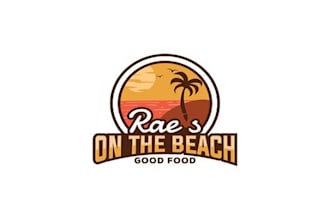 design a cool resort restaraunt logo in 1 day