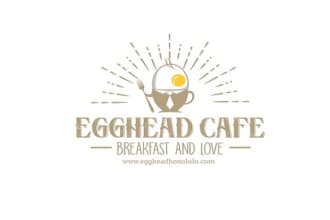 design a hipster logo for eggead cafe