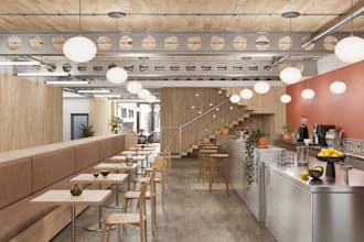 design interior and exterior for your restaurant