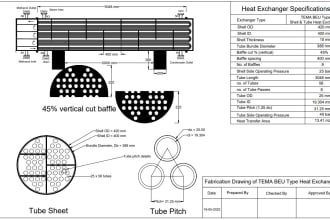design shell and tube heat exchanger
