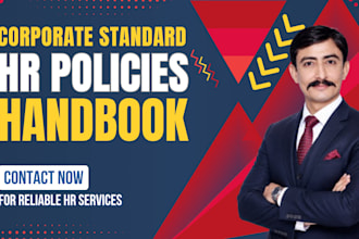 design corporate standard HR policies and compliant employee handbook
