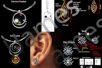create stunning jewelry and watch designs