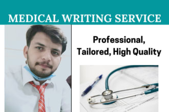 write medical, dental articles and health training courses