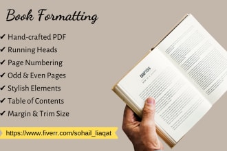 print book formatting for KDP paperback and ingramspark hardcover design layout
