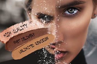 do photo editing,  be your photoshop expert, express delivery