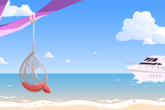make cartoon background illustration