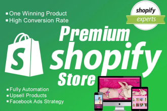 design, redesign, or duplicate shopify store