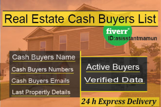 supply active land cash buyers leads