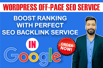 do complete wordpress SEO service package for google ranking