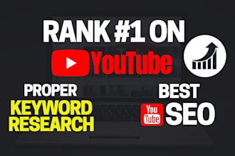 do youtube SEO keyword research in 24 hrs
