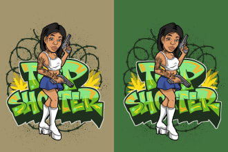 make awesome graffiti design for your brand or tshirt