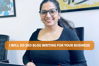do SEO blog writing for your business