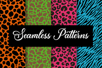 design unique beautiful seamless repeat pattern in vector