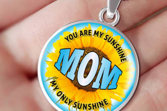 design awesome profitable shineon, gear bubble necklaces for you