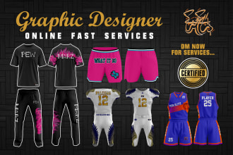 design custom sublimation apparels uniform and other sportswear products