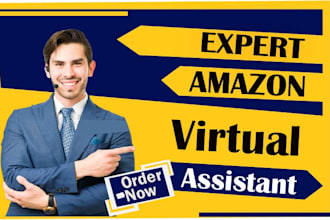 be your amazon virtual assistant VA for fba and fbm accounts and walmart