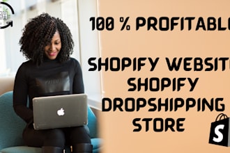 create shopify website design, shopify store