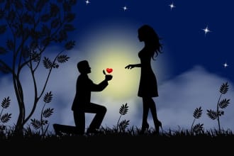 ghostwrite a mystery romantic fantasy for you