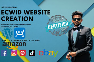 create your store using ecwid