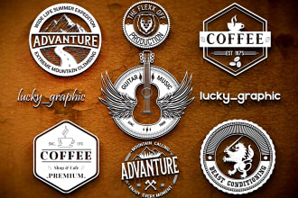 do redesign vintage badge creation , retro, outdoor logo design