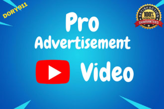 do profesional advertisement to grow your youtube video