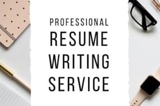 creation and revamping of resume, cover letter that draws attention
