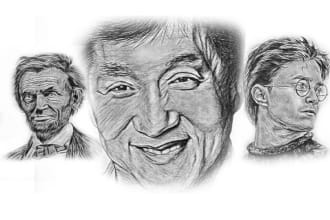 do pencil drawings for your book