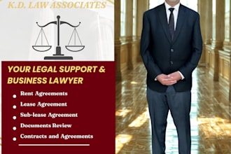 draft and review rent lease and sublease agreements and contracts