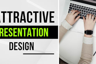 create and design slideshow presentation