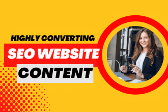 be your SEO website content writer for ecommerce shopify