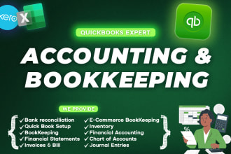 do bookkeeping and vat returns in quickbooks, xero, and sage