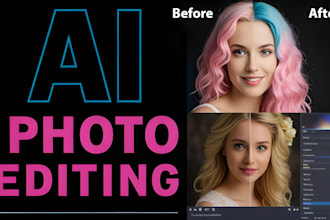 enhance, manipulate, and fix ai photos for a realistic look