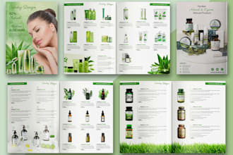 product catalog design, brochure design, magazine, booklet