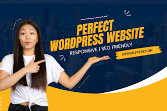 create a perfect wordpress website design
