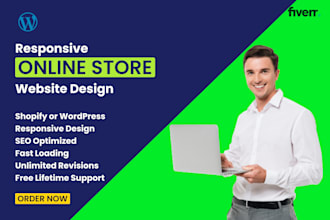 design or redesign your godaddy and wordpress website