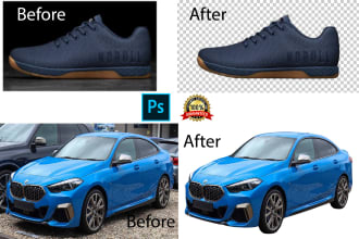 do clipping path, cut out of product image