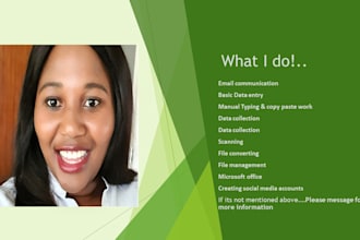 be your reliable administrative virtual assistant