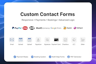 create contact form submission