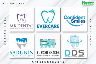 do a professional medical, clinic, and dental logo
