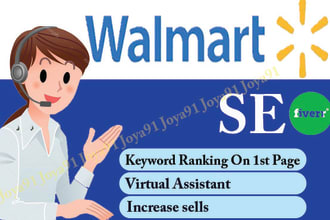 do keyword ranking on 1st page for walmart and ebay SEO