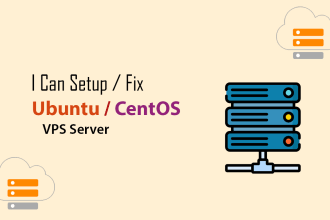 setup or fix your ubuntu debian or centos vps server