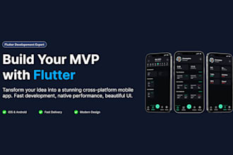 build your mvp mobile app using flutter