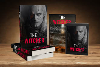 draw and design book cover art for you