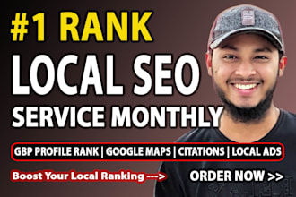 do local SEO service to rank website and google business profile