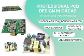 make schematic and pcb layout, library management