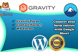 create customize gravity forms , contact form 7, wp forms
