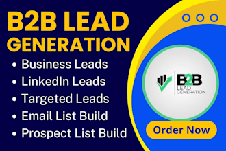 provide targeted b2b linkedin lead generation for your business