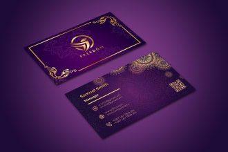 do awesome luxury business card