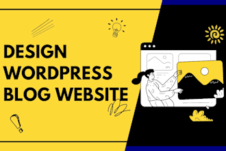 professional wordpress blog website design redesign website
