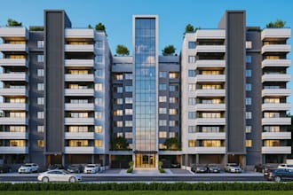 do 3d house exterior, interior design, commercial architectural 3d rendering